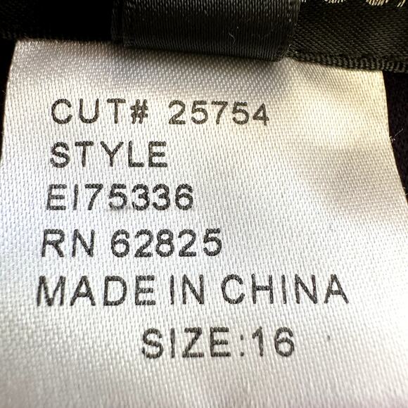 Tadashi Shoji 100% Silk Blouse Off Shoulder Ruffle Tiered Purple 16 NWT - Picture 6 of 8